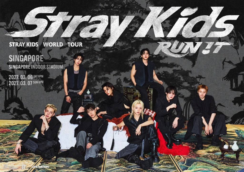 Stray Kids brings ‘RUN IT’ to Singapore for two nights in March 2027